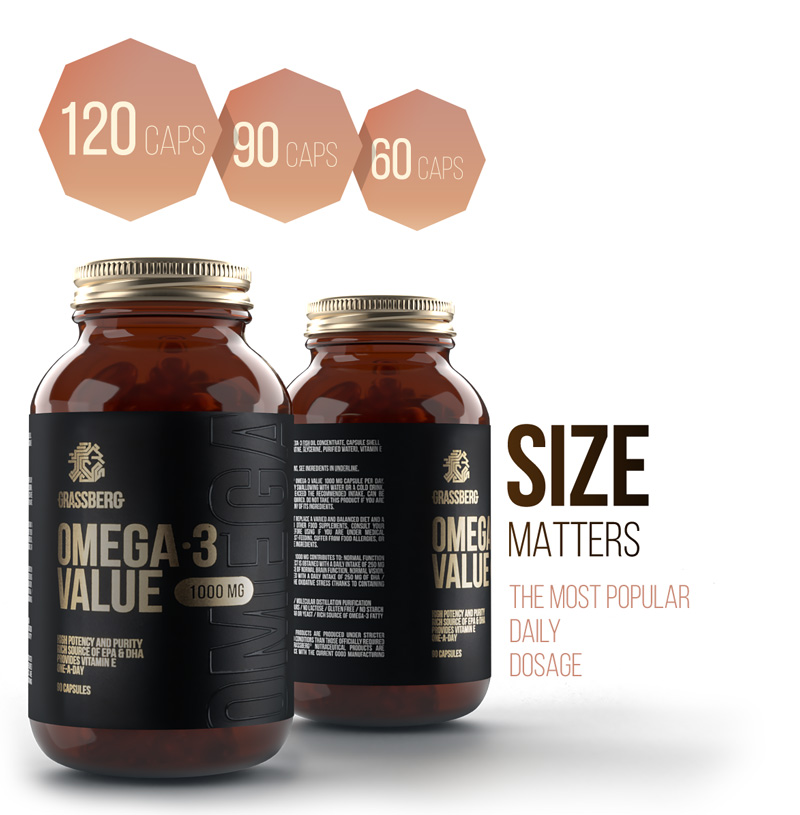 Omega 3 value Grassberg